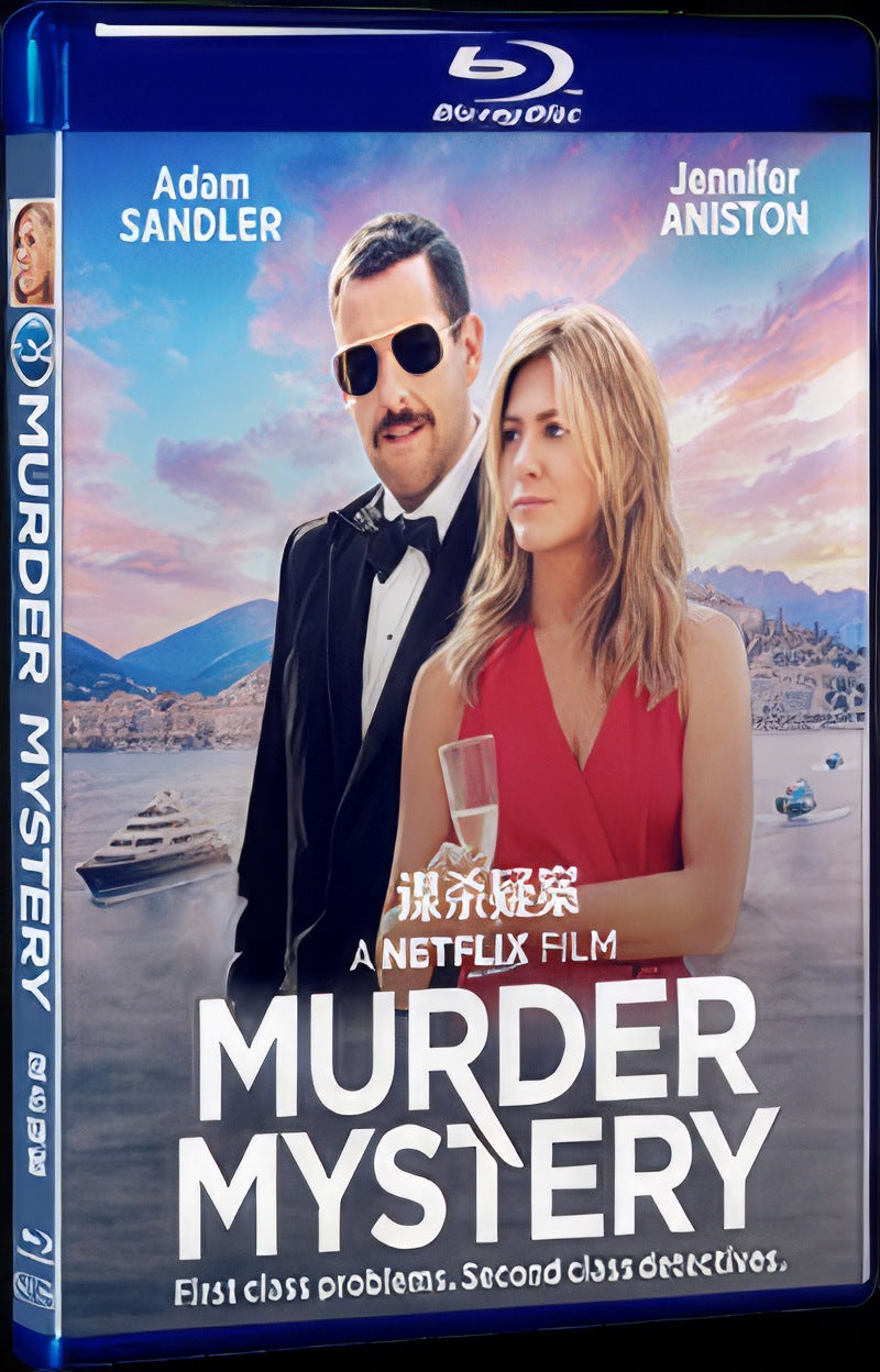 Murder Mystery (2019) Movie 1-Disc Box Set for Gift Collection Blu-ray