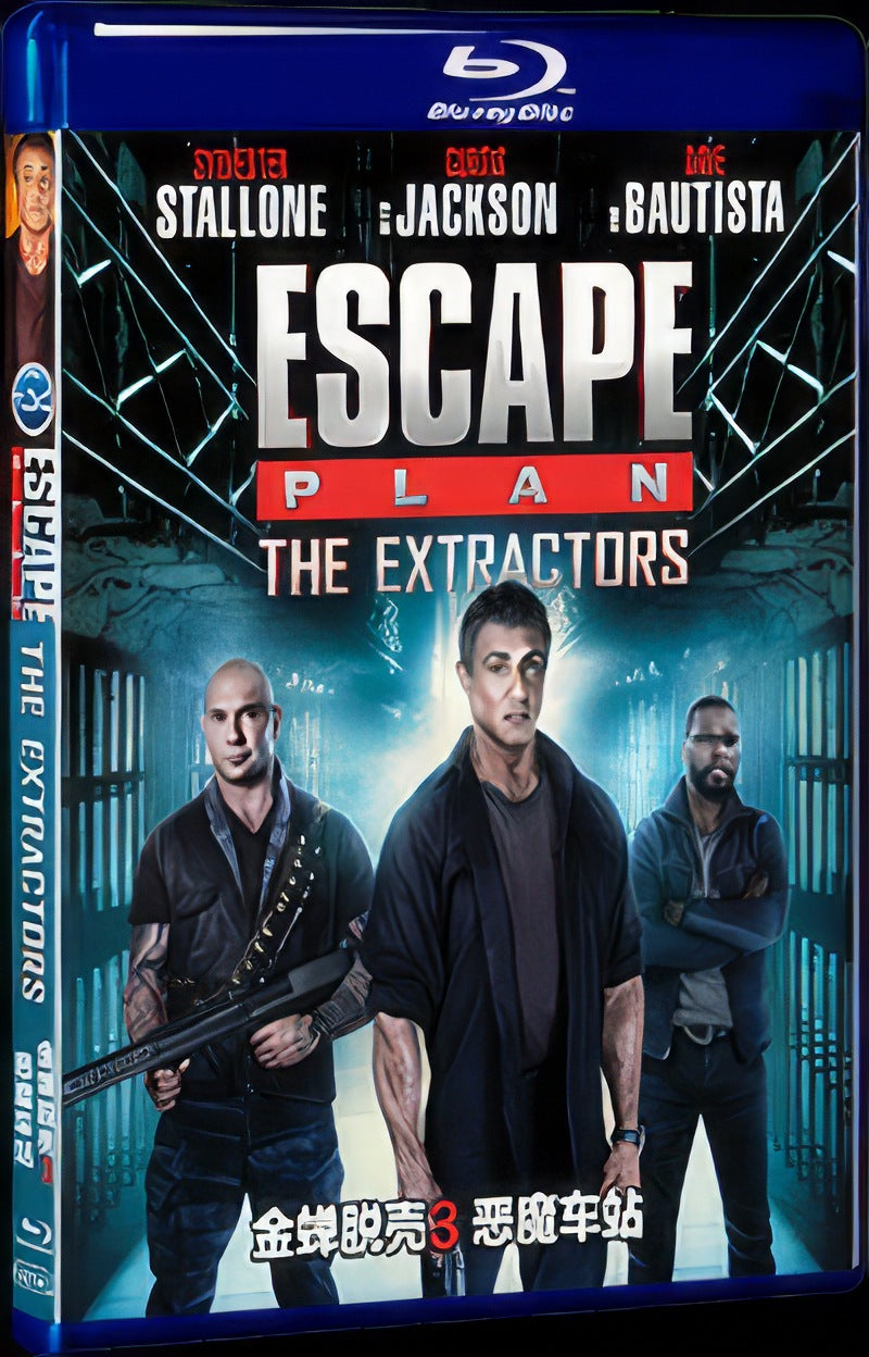 Escape Plan: The Extractors (2019) Movie 1-Disc Box Set for Gift Collection Blu-ray