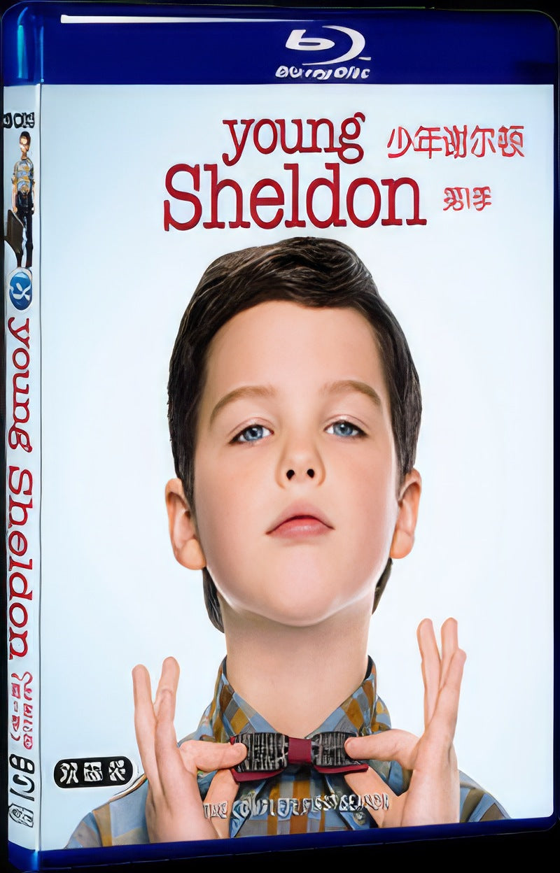 2017 Young Sheldon Season 1 Movie 2-Disc Box Set for Gift Collection Blu-ray
