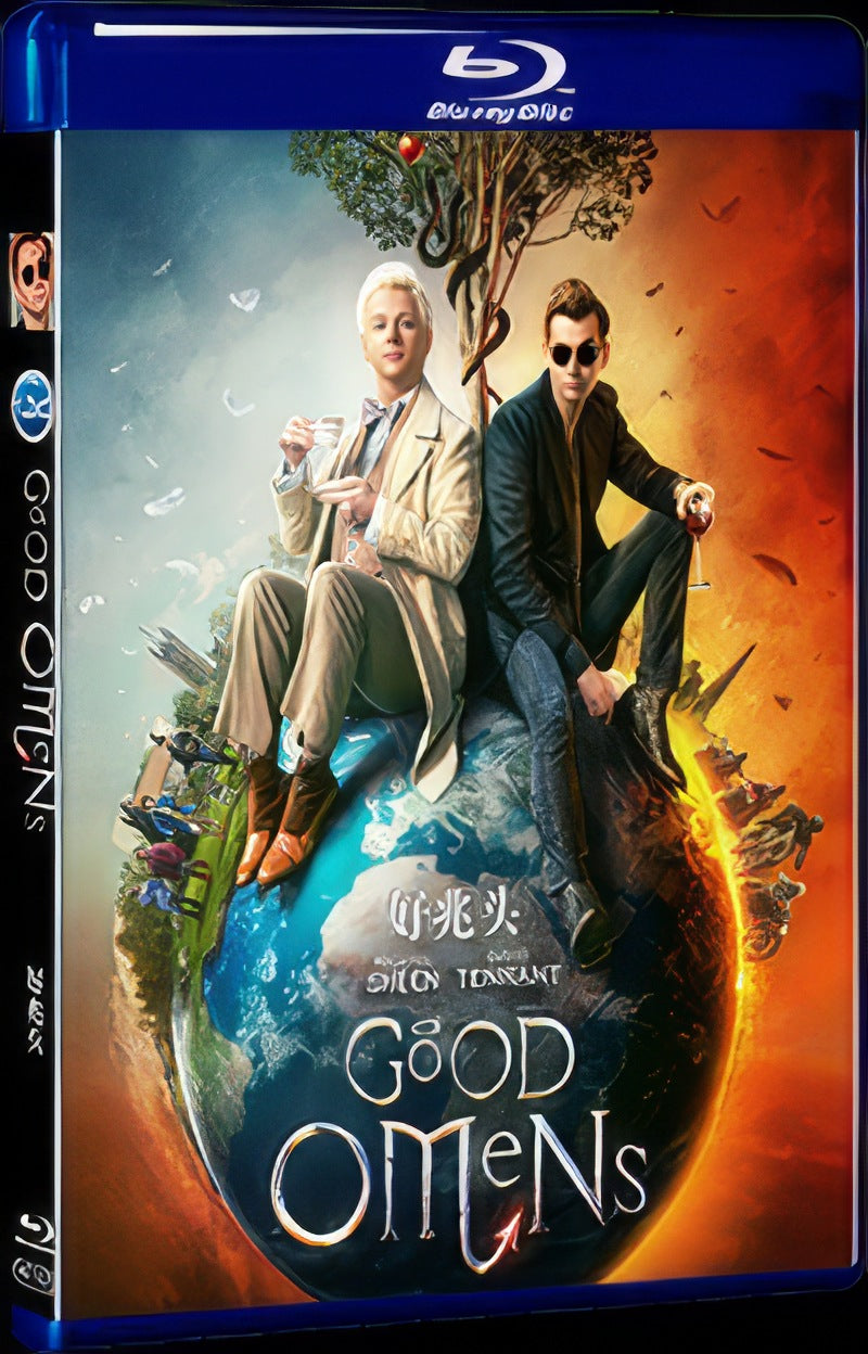 2019 Good Omens Movie 1-Disc Box Set for Gift Collection Blu-ray
