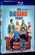 2018 The Big Bang Theory Season 12 Movie 2-Disc Box Set for Gift Collection Blu-ray