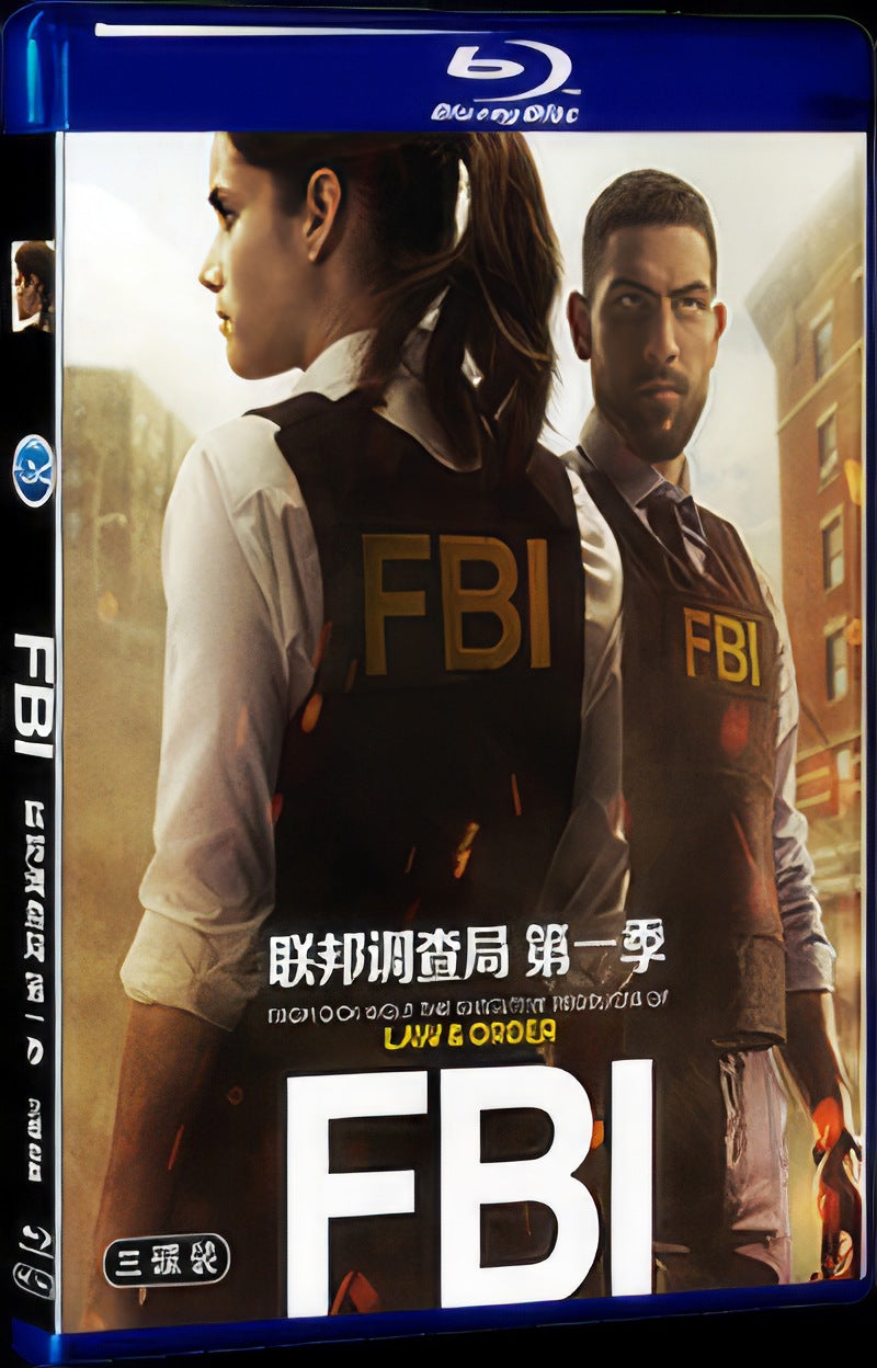 2018 F.B.I. Season 1 Movie 3-Disc Box Set for Gift Collection Blu-ray