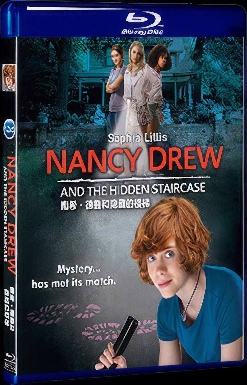 2019 Nancy Drew and the Hidden Staircase Movie 1-Disc Box Set for Gift Collection Blu-ray