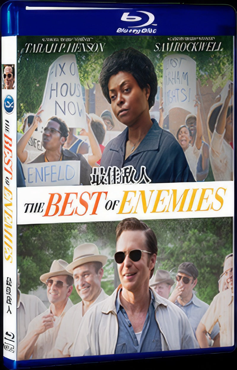 2019 The Best of Enemies Movie 1-Disc Box Set for Gift Collection Blu-ray
