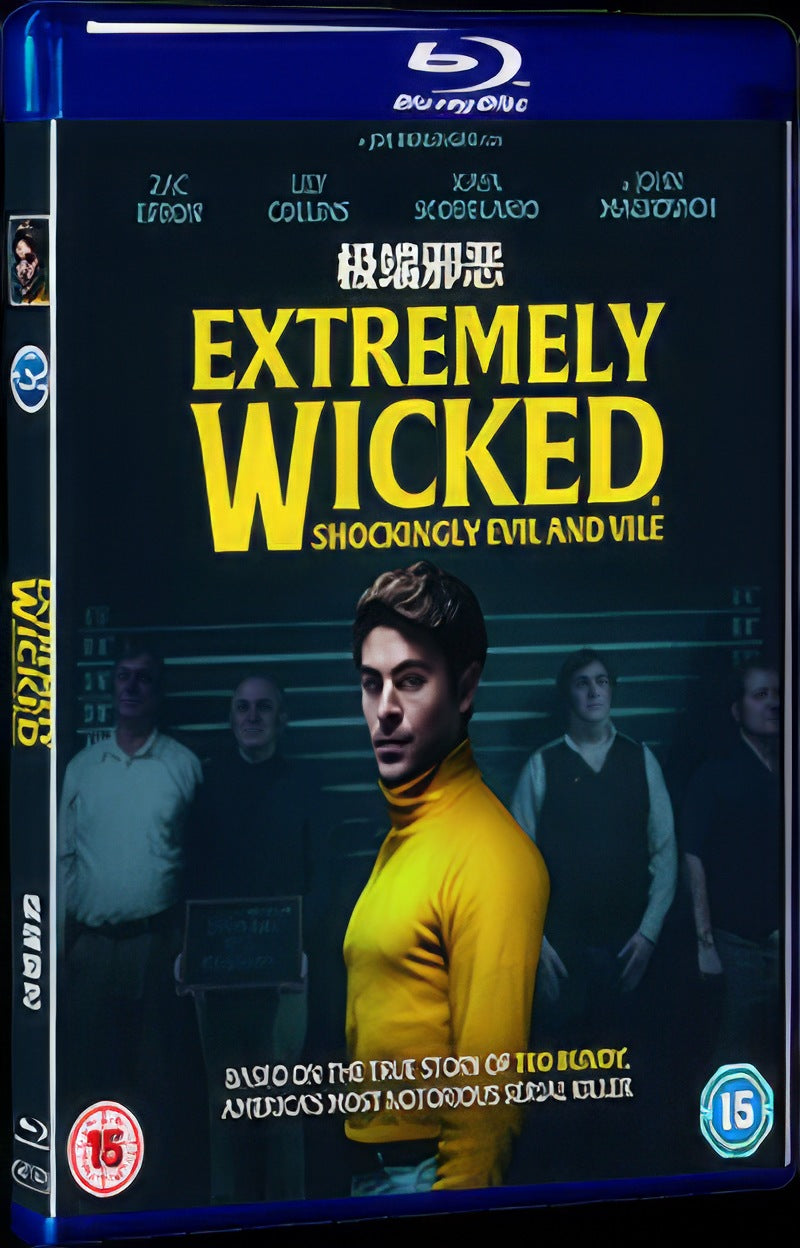 Extremely Wicked Shockingly Evil and Vile‎ (2019) Movie 1-Disc Box Set for Gift Collection Blu-ray
