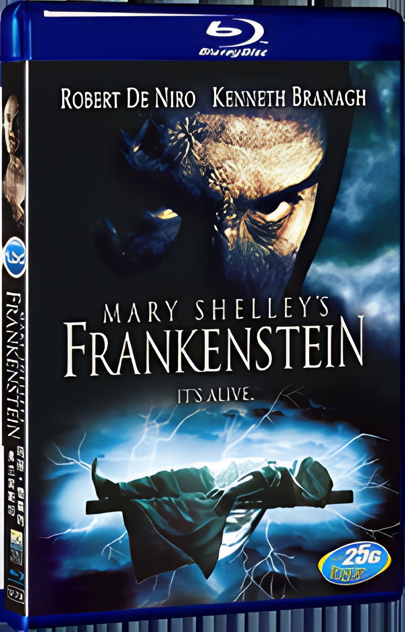 1994 Mary Shelley's Frankenstein 1080P for Gift 1-Disc All RegionPlay Seal Box Blu-ray