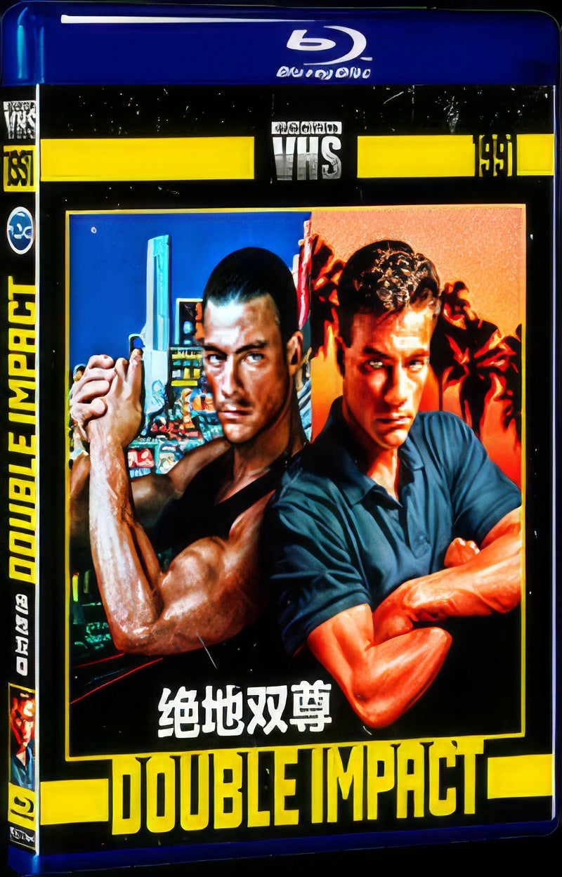 1991 Double Impact Movie 1-Disc Box Set for Gift Collection Blu-ray