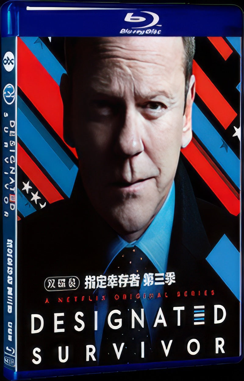 2019 Designated Survivor Season 3 Movie 2-Disc Box Set for Gift Collection Blu-ray