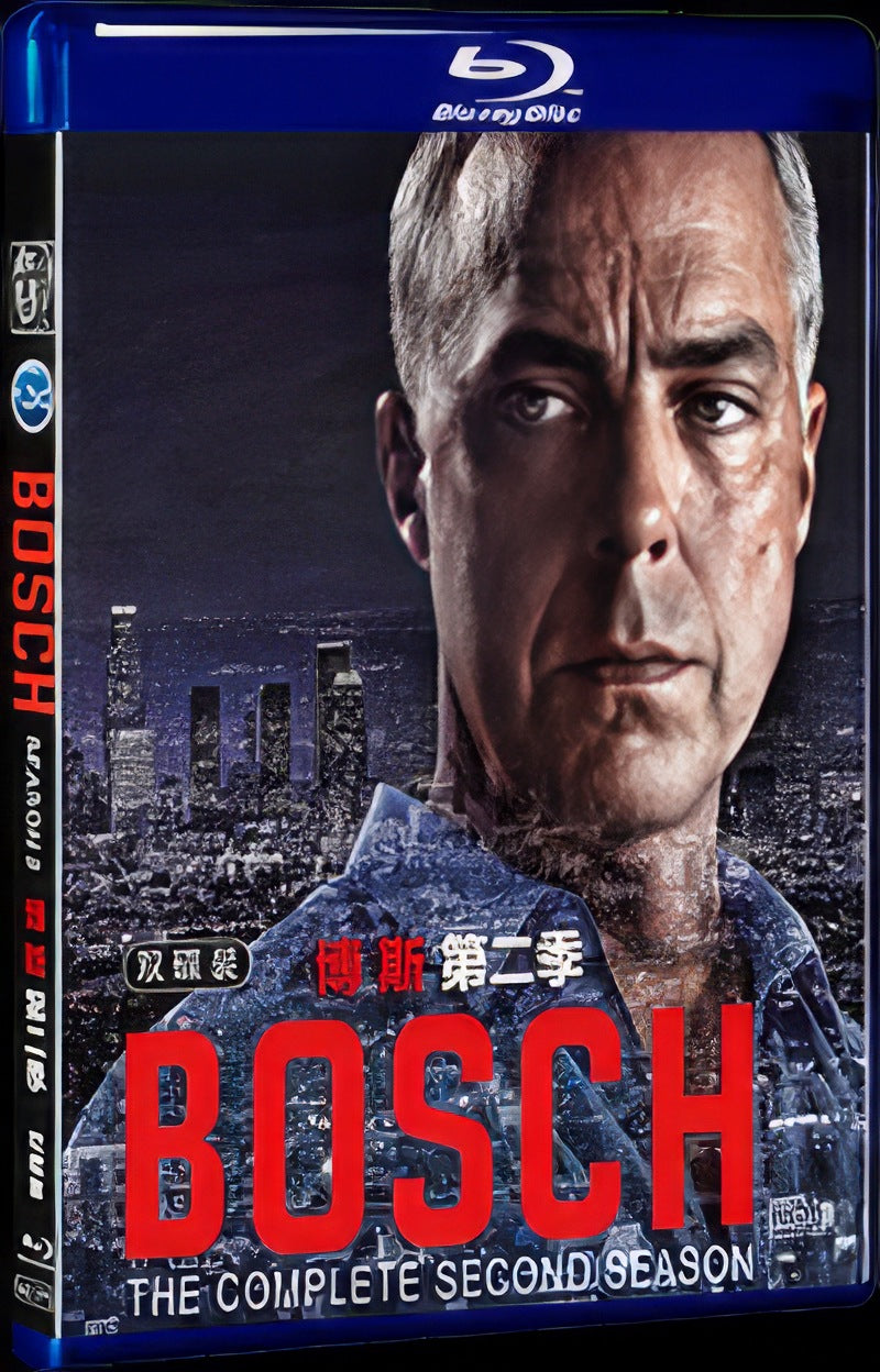 2016 Bosch Season 2 Movie 2-Disc Box Set for Gift Collection Blu-ray