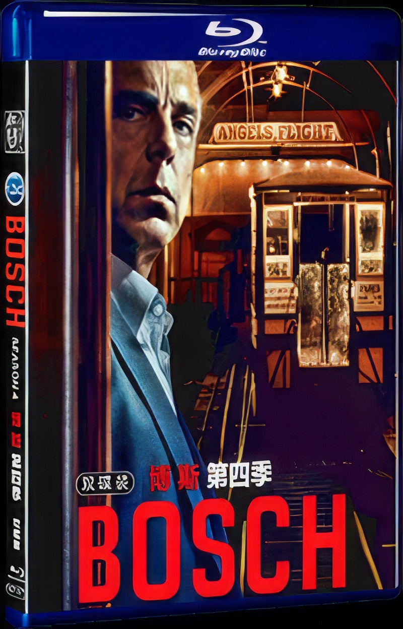 2018 Bosch Season 4 Movie 2-Disc Box Set for Gift Collection Blu-ray