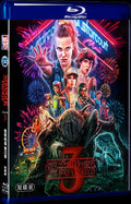 2019 Stranger Things Season 3 Movie 2-Disc Box Set for Gift Collection Blu-ray