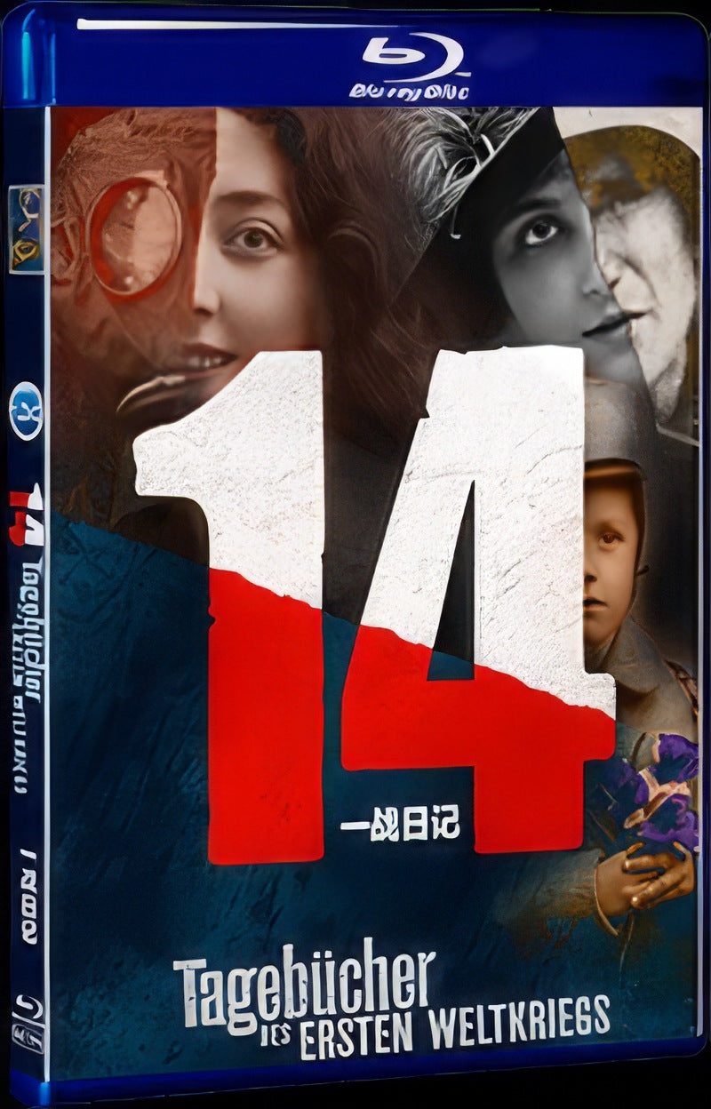 2014 14 Tagebücher des Ersten Weltkriegs Movie 1-Disc Box Set for Gift Collection Blu-ray