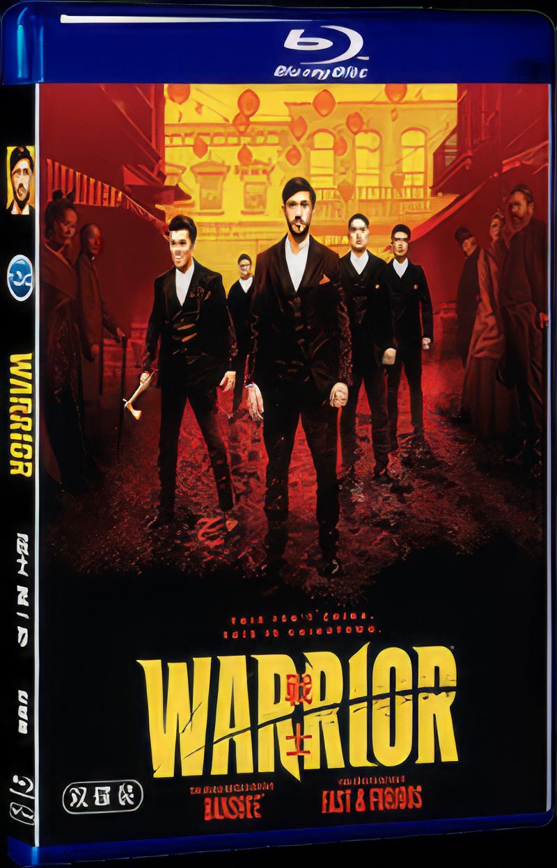 2019 Warrior Season 1 Movie 2-Disc Box Set for Gift Collection Blu-ray