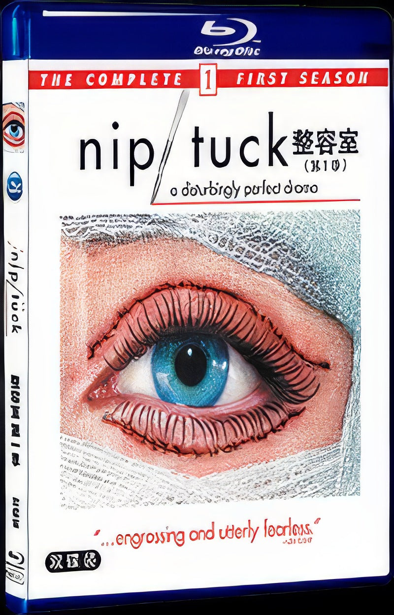 2003 Nip/Tuck Season 1 Movie 2-Disc Box Set for Gift Collection Blu-ray