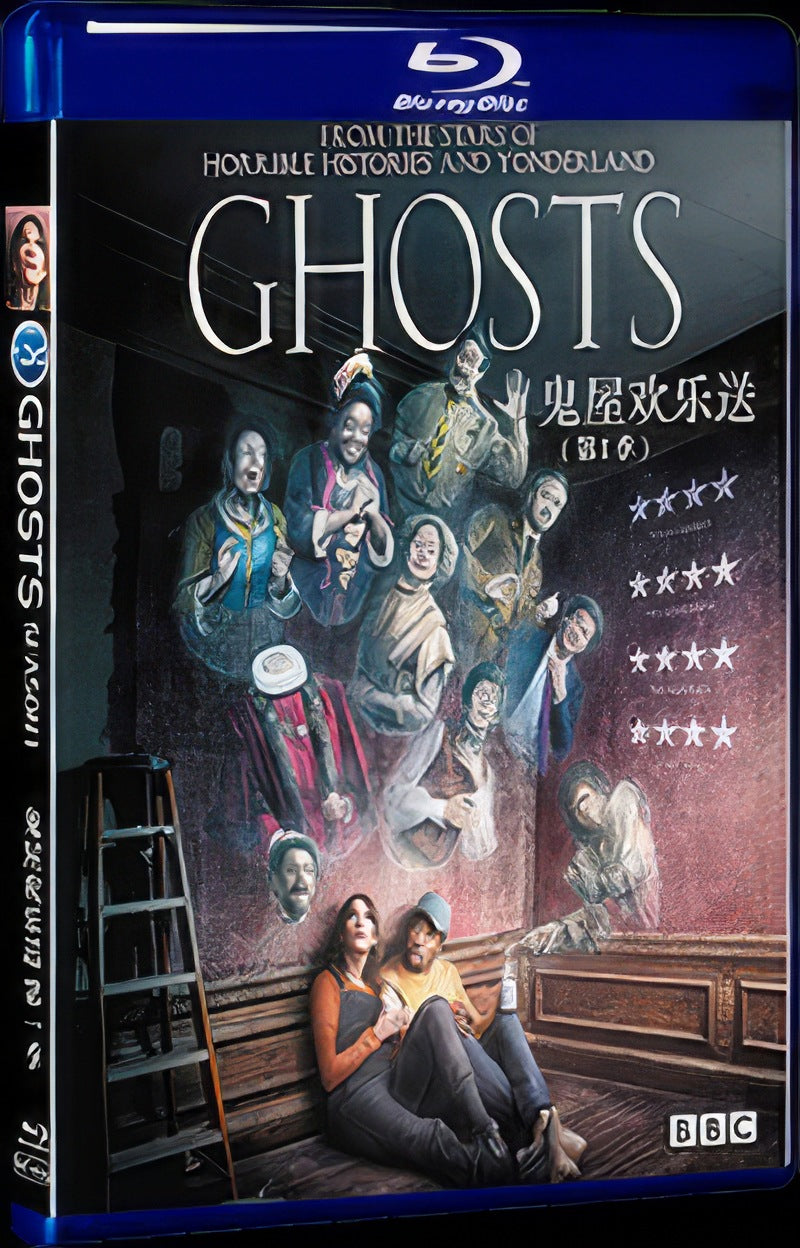 2019 Ghosts Season 1 Movie 1-Disc Box Set for Gift Collection Blu-ray