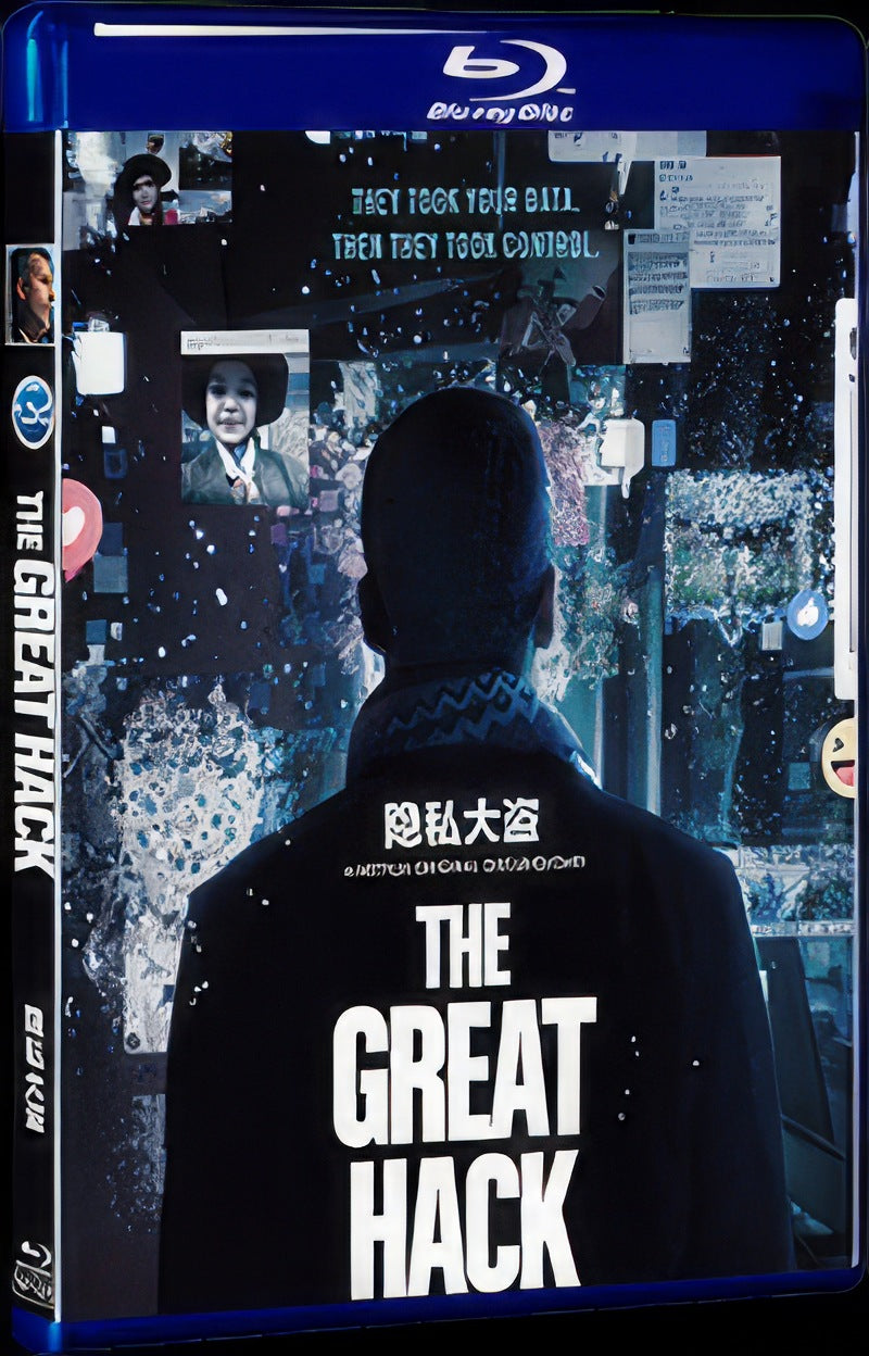 2019 The Great Hack Movie 1-Disc Box Set for Gift Collection Blu-ray