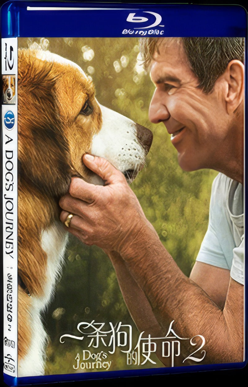 2019 A Dogs Journey Movie 1-Disc Box Set for Gift Collection Blu-ray