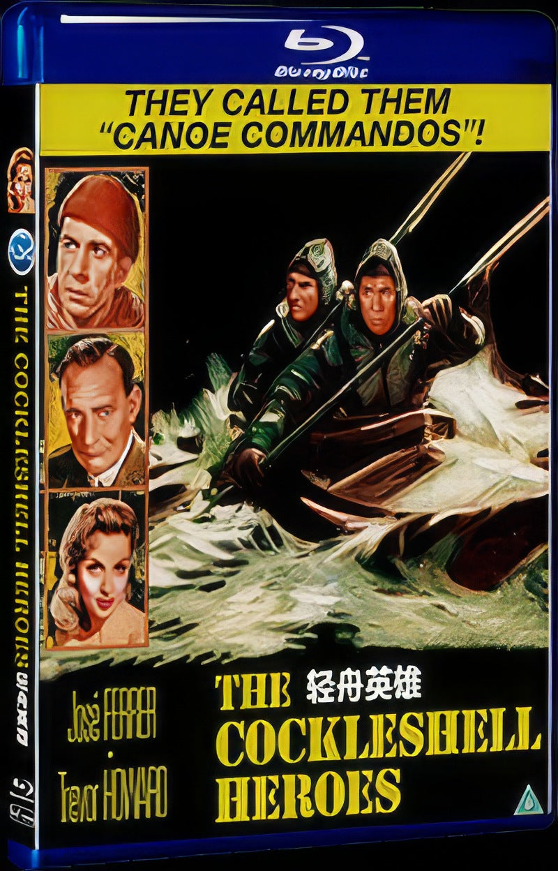 1955 The Cockleshell Heroes Movie 1-Disc Box Set for Gift Collection Blu-ray