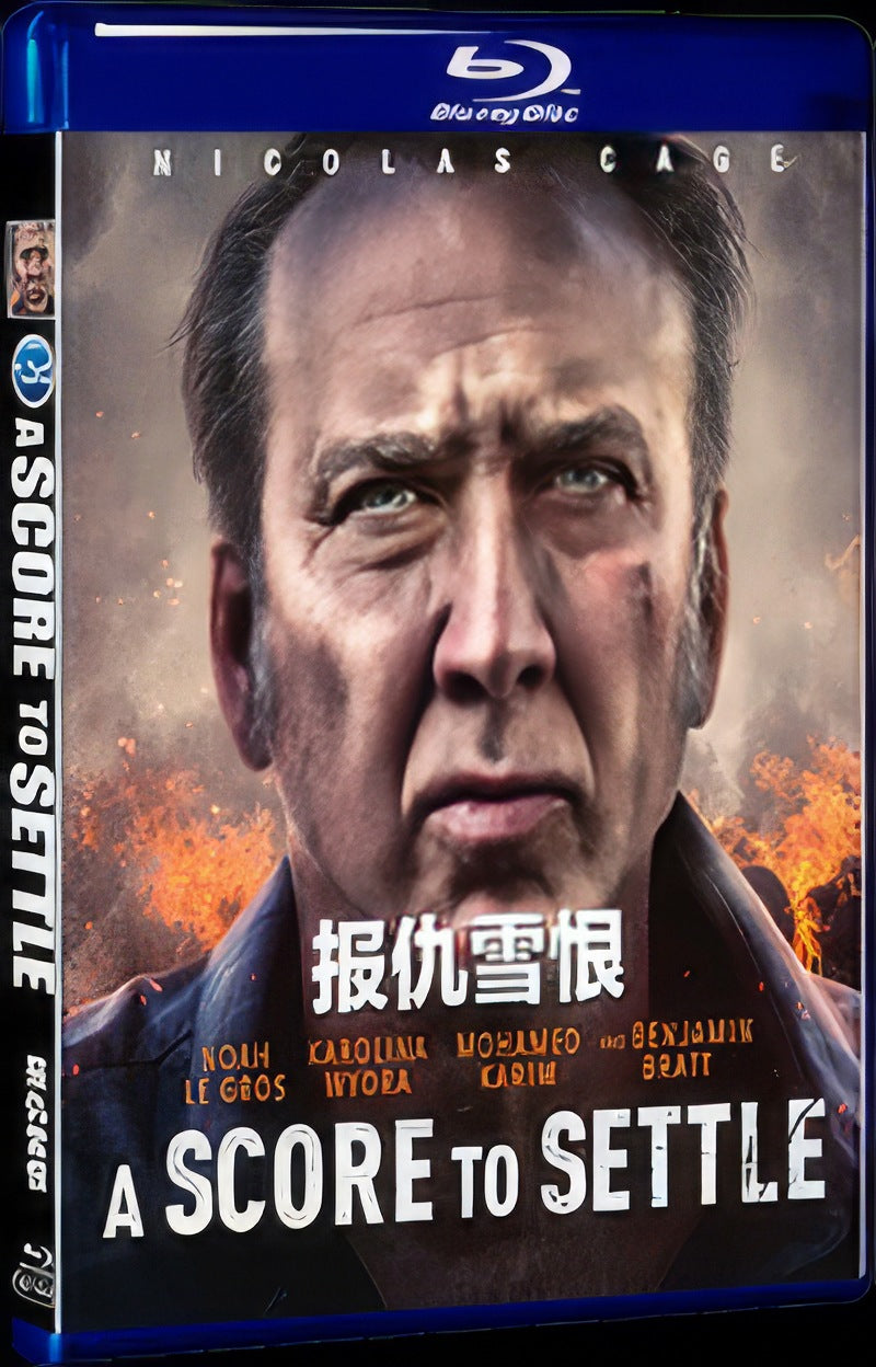 2019 A Score To Settle Movie 1-Disc Box Set for Gift Collection Blu-ray