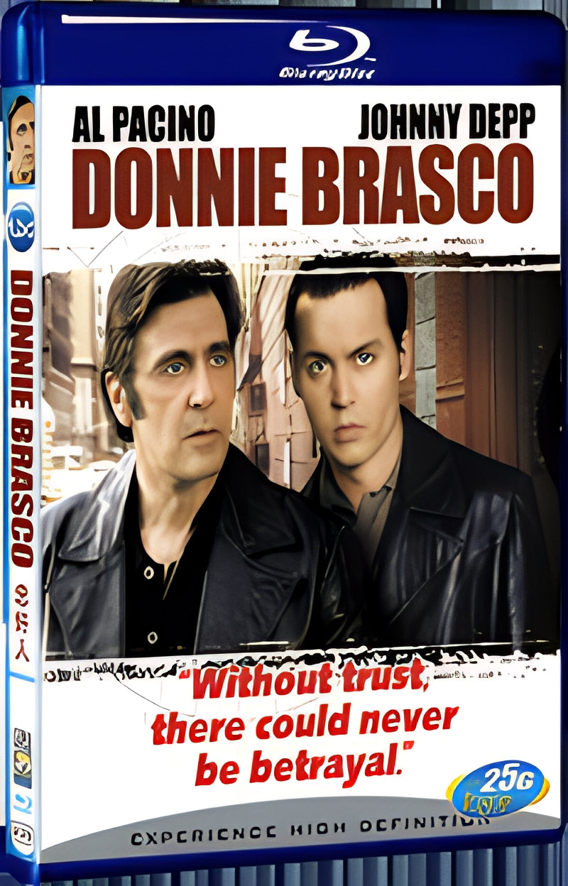 1997 Donnie Brasco 1080P for Gift 1-Disc All RegionPlay Seal Box Blu-ray