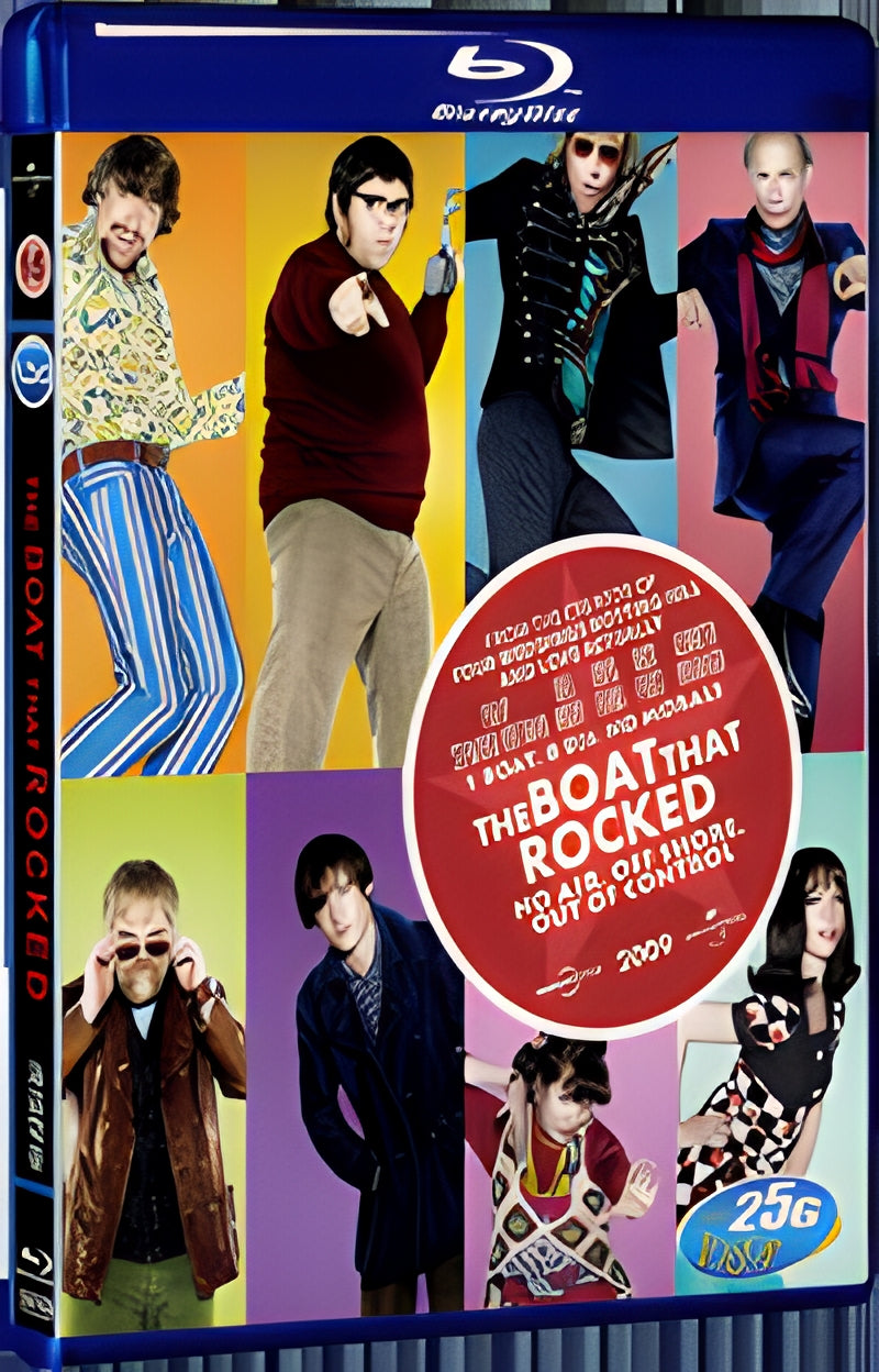 2009 The Boat That Rocked/Good Morning England 1080P for Gift 1-Disc All RegionPlay Seal Box Blu-ray