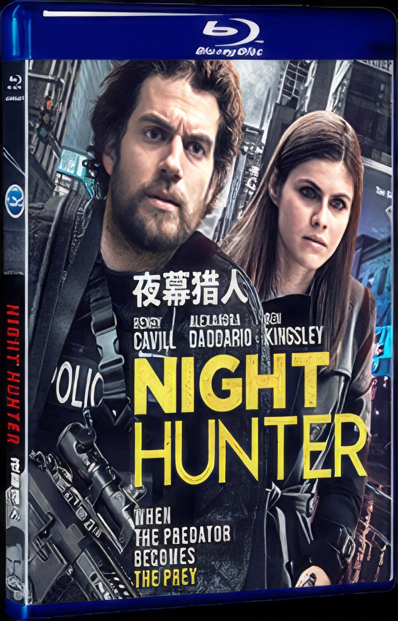 2018 Night Hunter Movie 1-Disc Box Set for Gift Collection Blu-ray