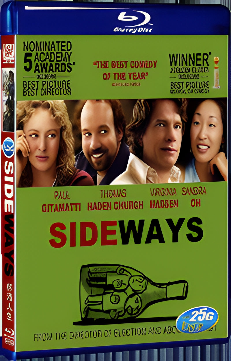 2004 Sideways 1080P for Gift 1-Disc All RegionPlay Seal Box Blu-ray