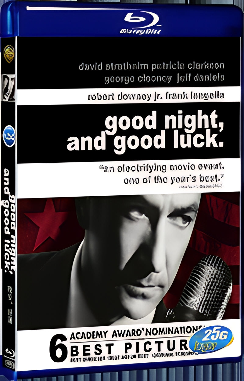 2005 Good Night and Good Luck. 1080P for Gift 1-Disc All RegionPlay Seal Box Blu-ray