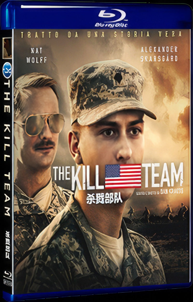 2019 The Kill Team Movie 1-Disc Box Set for Gift Collection Blu-ray