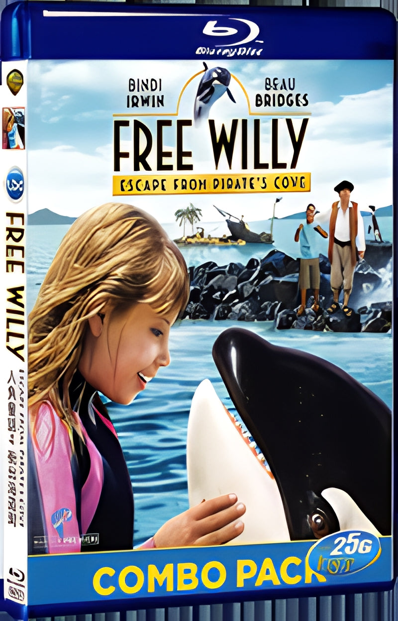 2010 Free Willy: South Africa 1080P for Gift 1-Disc All RegionPlay Seal Box Blu-ray