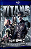 2018 Titans Season 1 Movie 2-Disc Box Set for Gift Collection Blu-ray