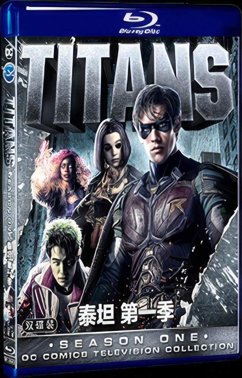 2018 Titans Season 1 Movie 2-Disc Box Set for Gift Collection Blu-ray