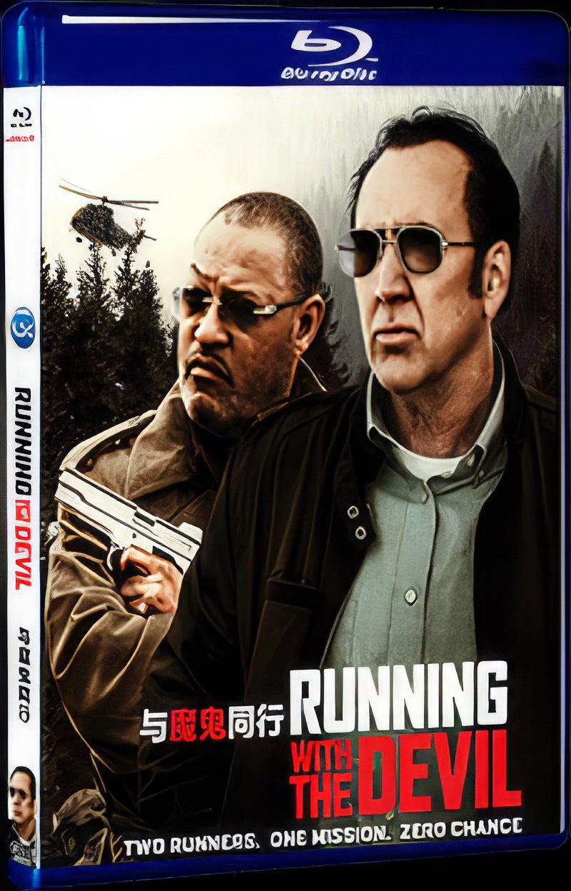 2019 Running with the Devil Movie 1-Disc Box Set for Gift Collection Blu-ray