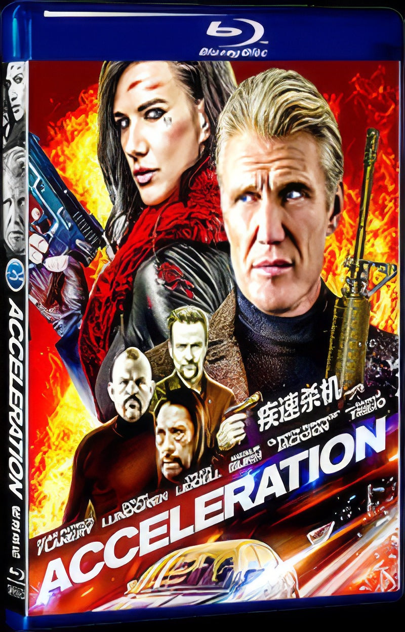 2019 Acceleration Movie 1-Disc Box Set for Gift Collection Blu-ray