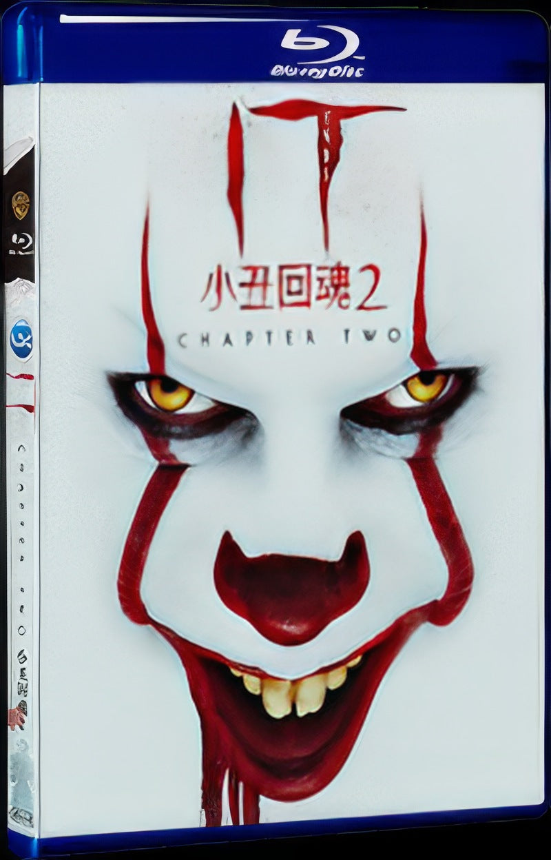 2019 It: Chapter Two Movie 1-Disc Box Set for Gift Collection Blu-ray