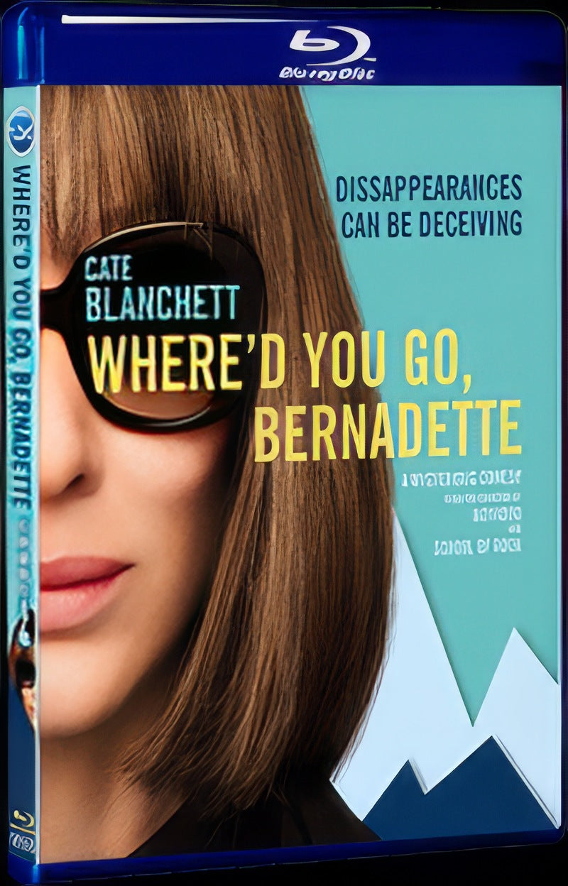 2019 Where'd You Go Bernadette Movie 1-Disc Box Set for Gift Collection Blu-ray