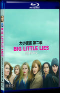 2019 Big Little Lies Season 2 Movie 2-Disc Box Set for Gift Collection Blu-ray