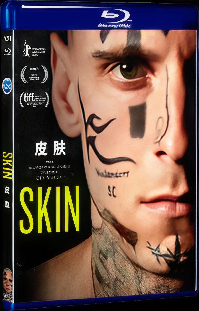 2018 Skin Movie 1-Disc Box Set for Gift Collection Blu-ray