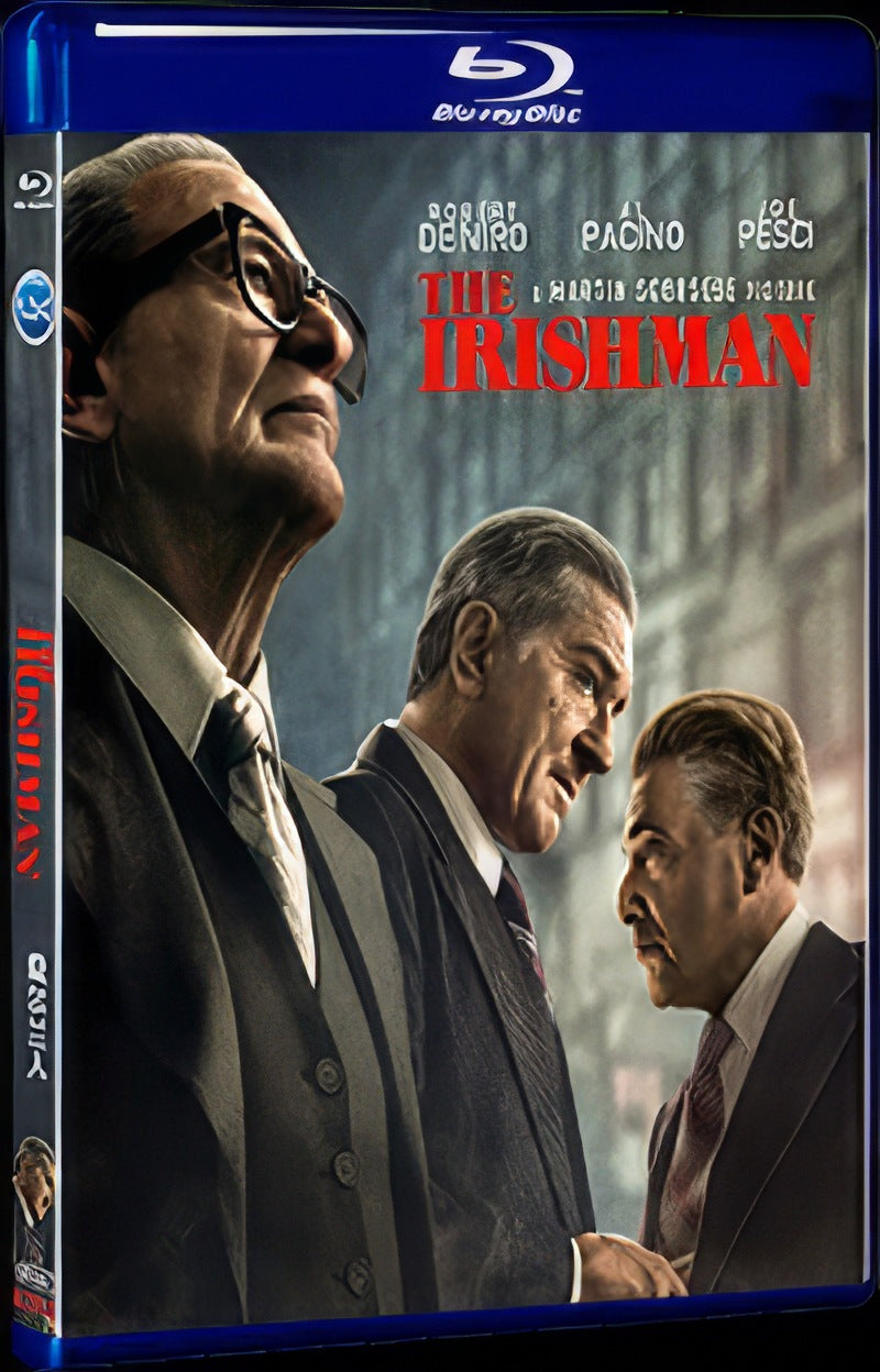 2019 The Irishman Movie 1-Disc Box Set for Gift Collection Blu-ray