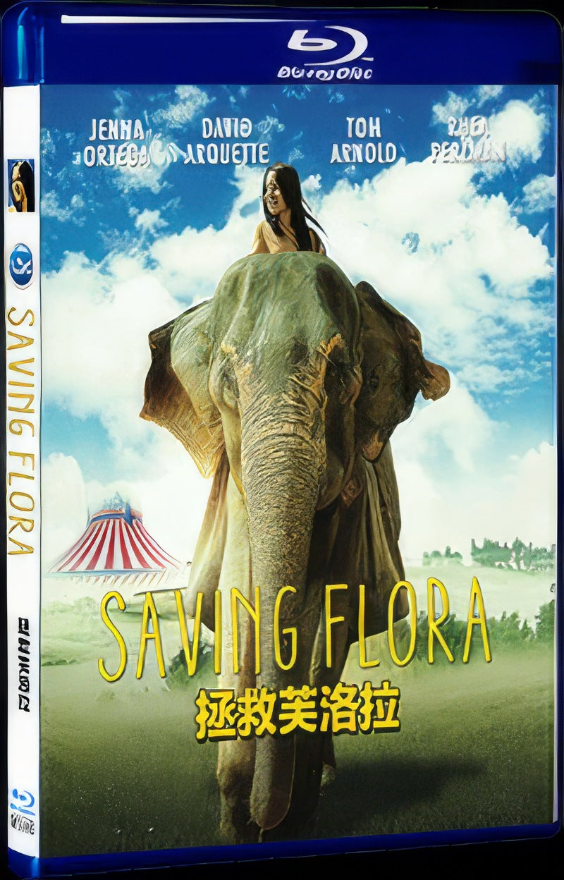 2018 Saving Flora Movie 1-Disc Box Set for Gift Collection Blu-ray