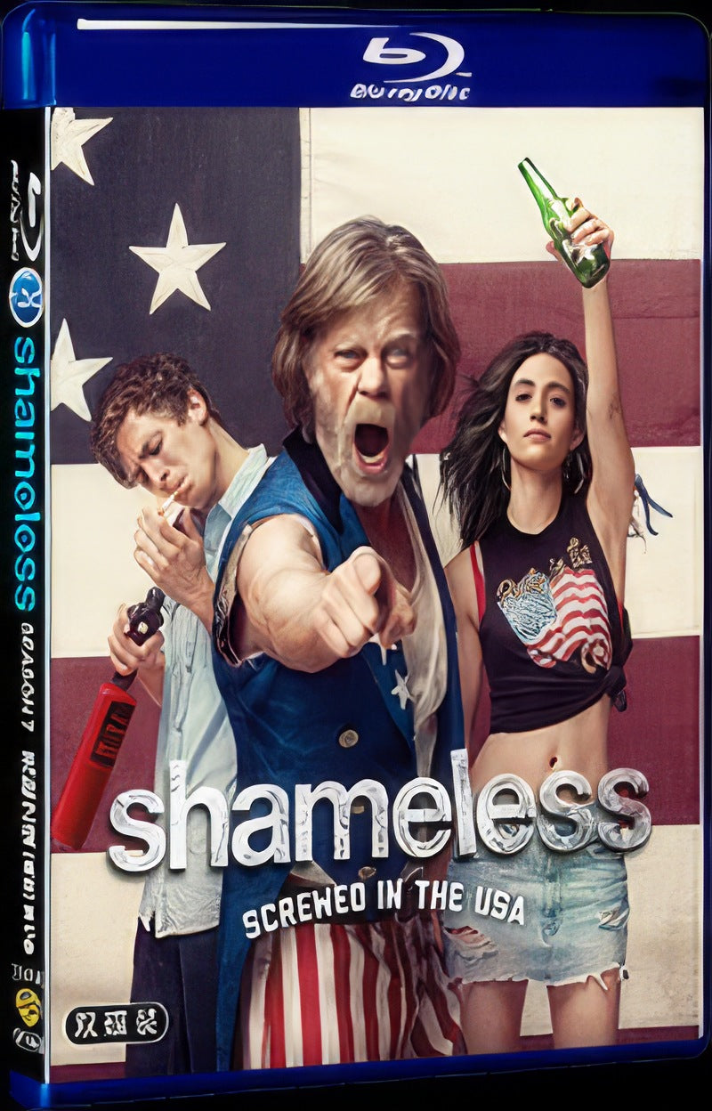 2010 Shameless Season 7 Movie 2-Disc Box Set for Gift Collection Blu-ray