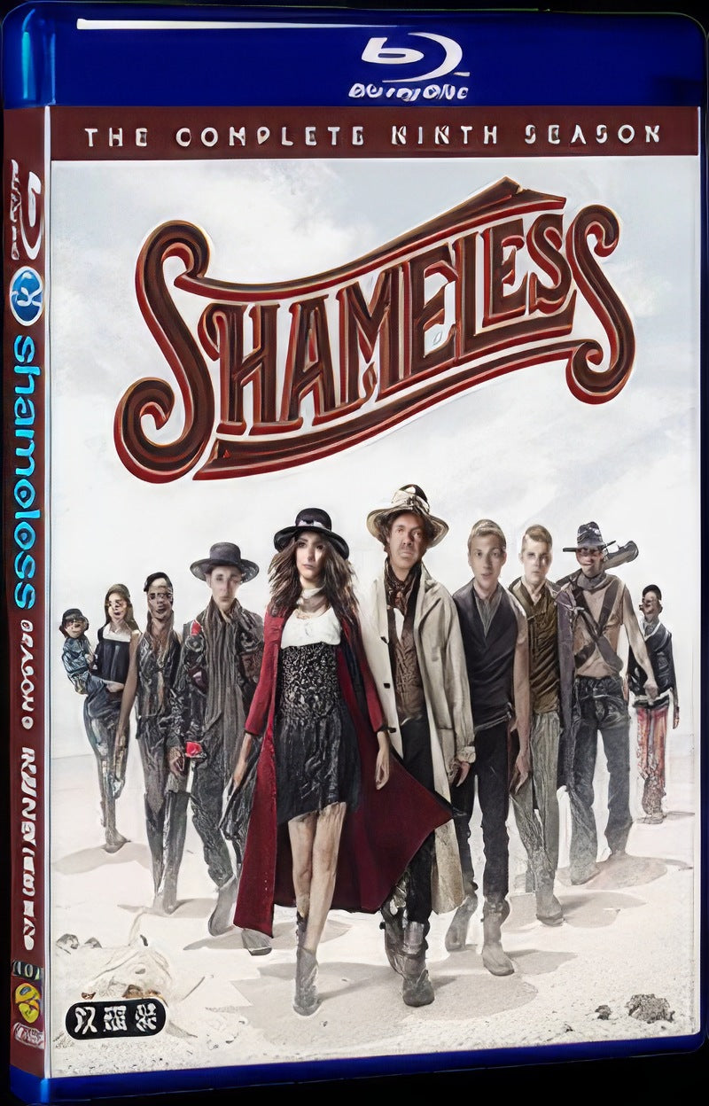 2012 Shameless Season 9 Movie 2-Disc Box Set for Gift Collection Blu-ray