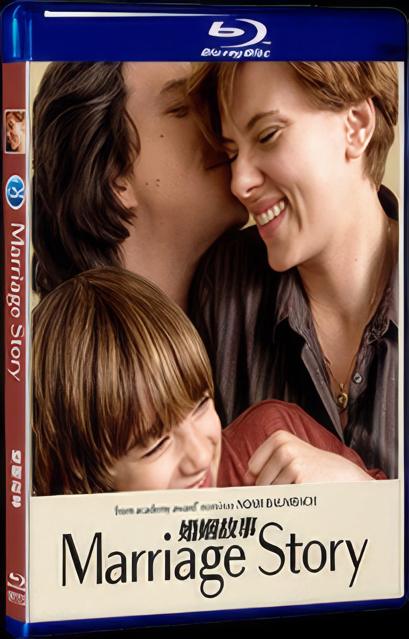2019 Marriage Story Movie 1-Disc Box Set for Gift Collection Blu-ray