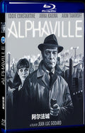 1965 Alphaville une étrange aventure de Lemmy Caution‎ Movie 1-Disc Box Set for Gift Collection Blu-ray