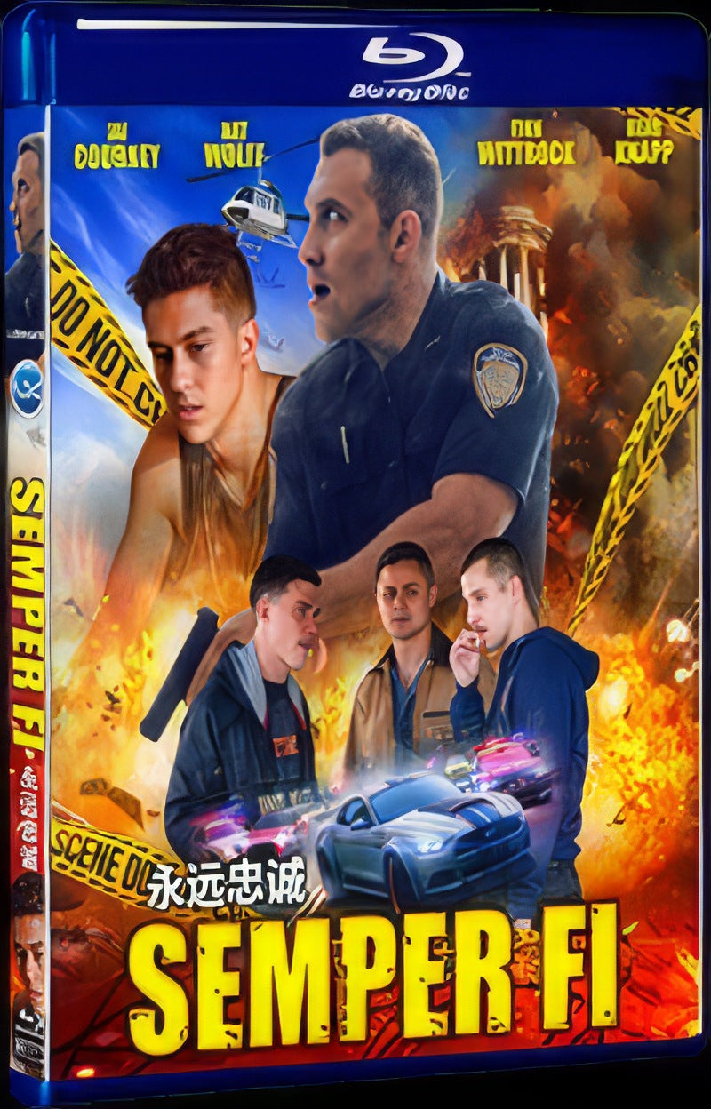 2019 Semper Fi Movie 1-Disc Box Set for Gift Collection Blu-ray