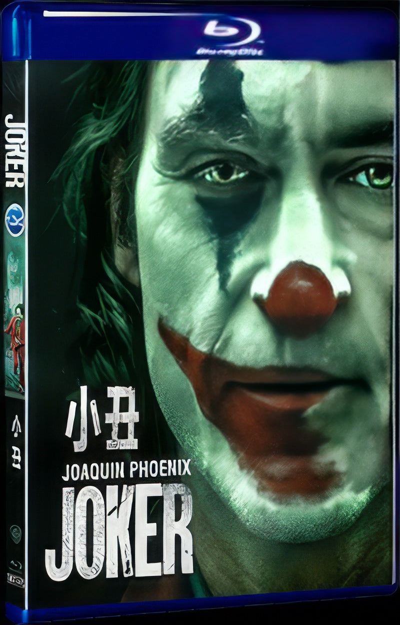 2019 Joker Movie 1-Disc Box Set for Gift Collection Blu-ray