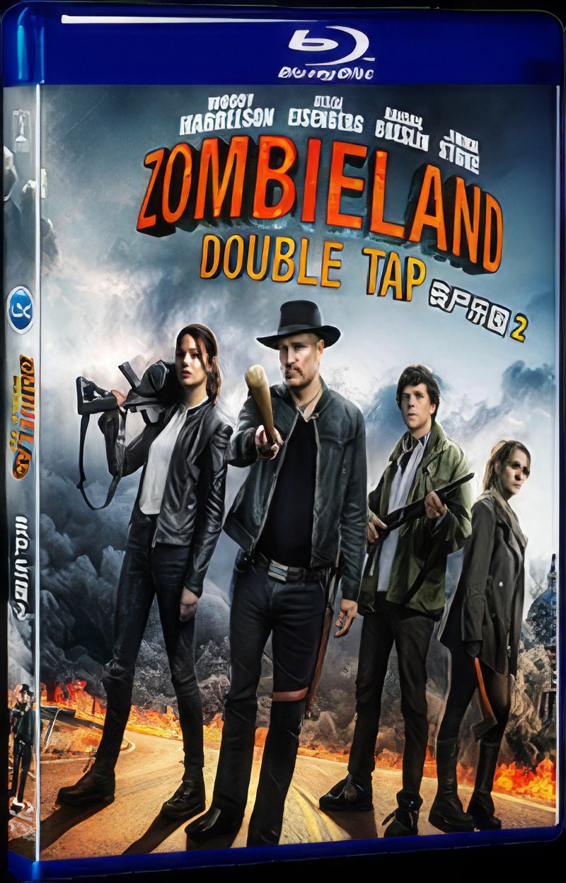 2019 Zombieland: Double Tap Movie 1-Disc Box Set for Gift Collection Blu-ray