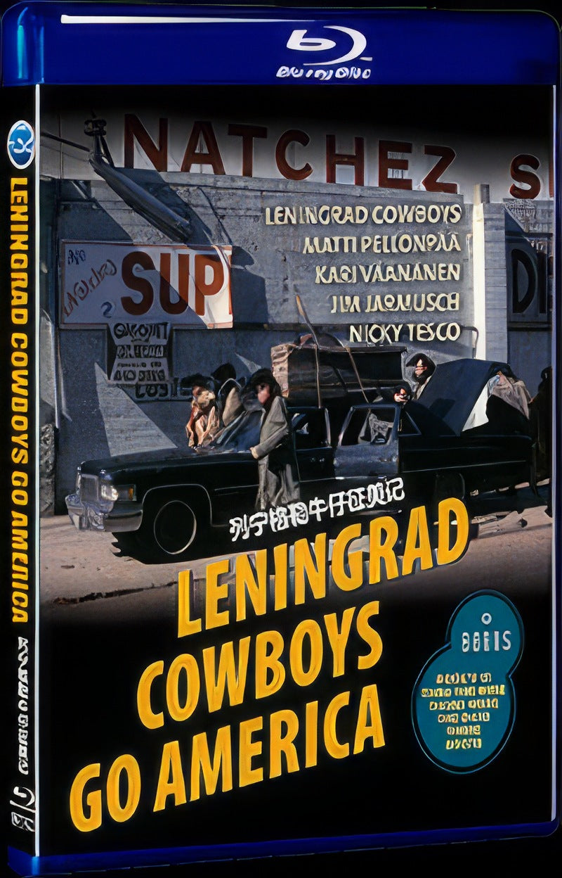 1989 Leningrad Cowboys Go America Movie 1-Disc Box Set for Gift Collection Blu-ray