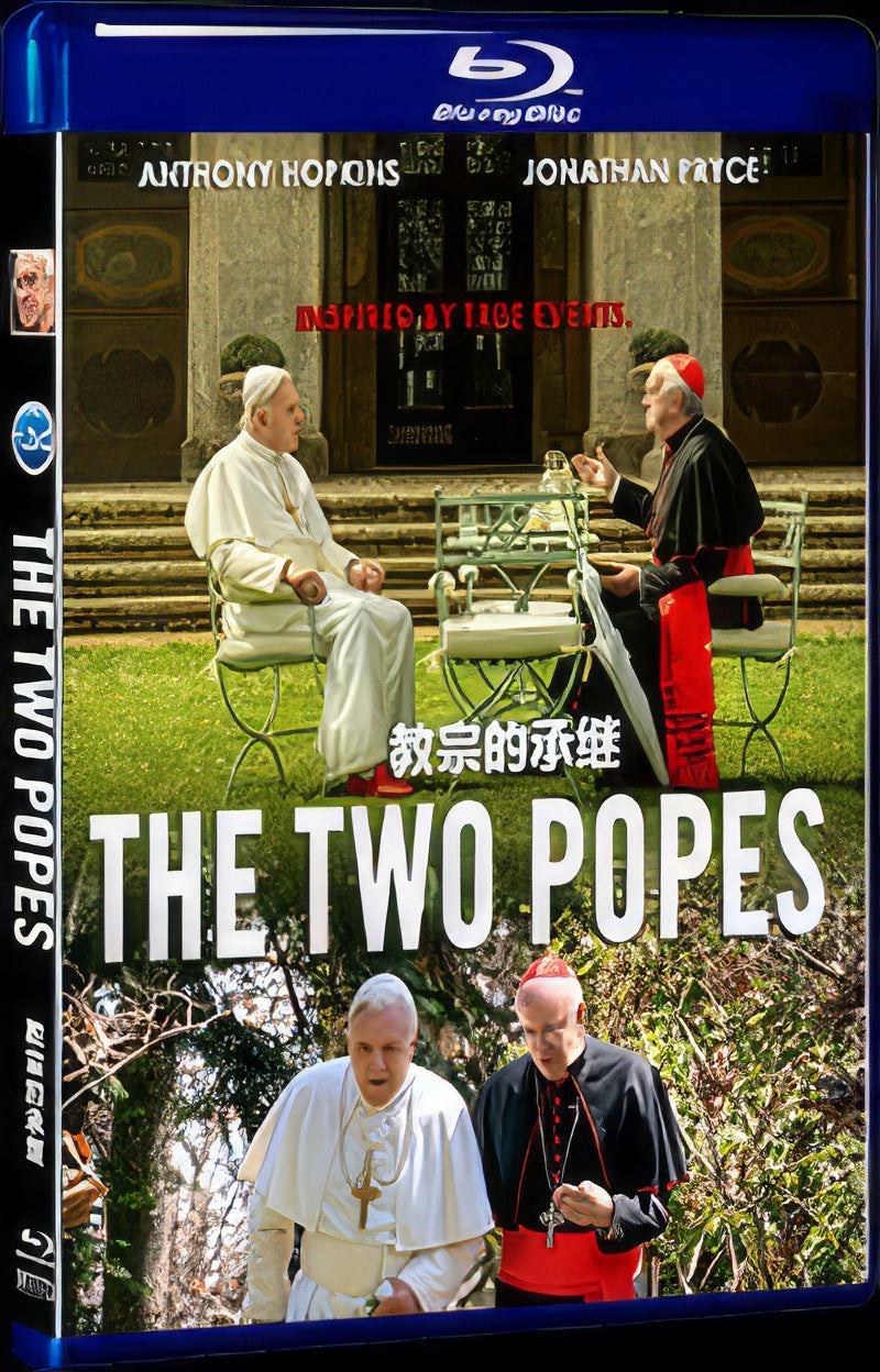 2019 The Two Popes Movie 1-Disc Box Set for Gift Collection Blu-ray