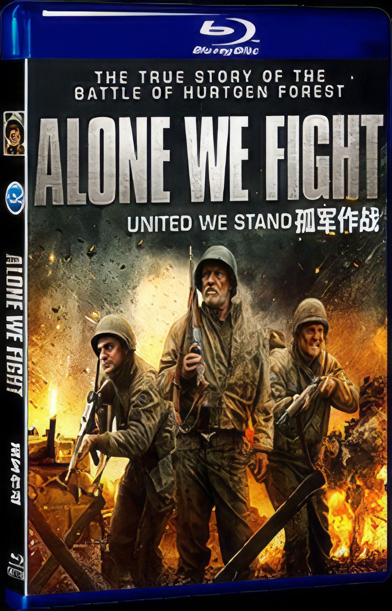 2018 Alone We Fight‎ (2018) Movie 1-Disc Box Set for Gift Collection Blu-ray